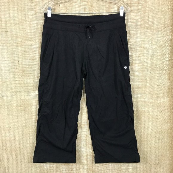lululemon athletica Black Cropped Pants - Picture 1 of 3